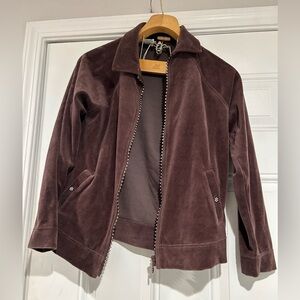 Zip Up Jacket Hot Colton by Marc Ware Size Small